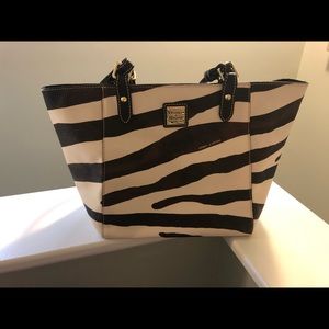 Dooney & Bourke zebra shoulder bag